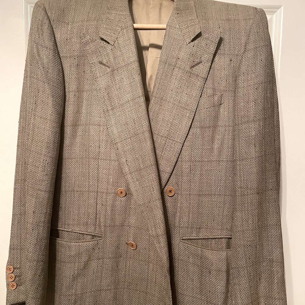 Exclusive Collection Ermenegildo Zegna Men’s Silk/Wool Jacket